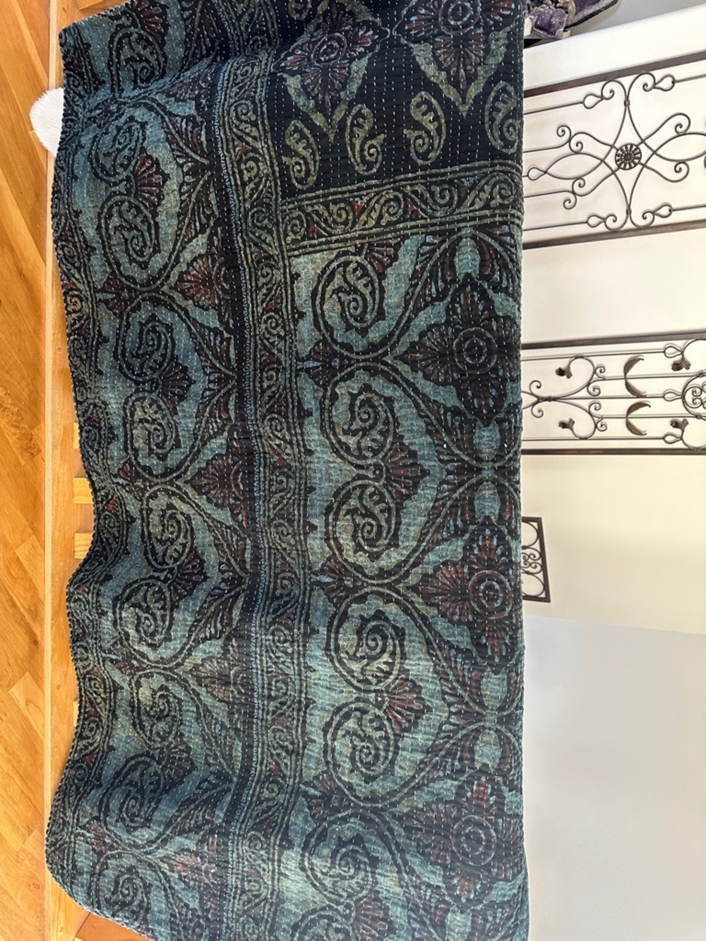 Kantha Indigo 2 Reversible Twin